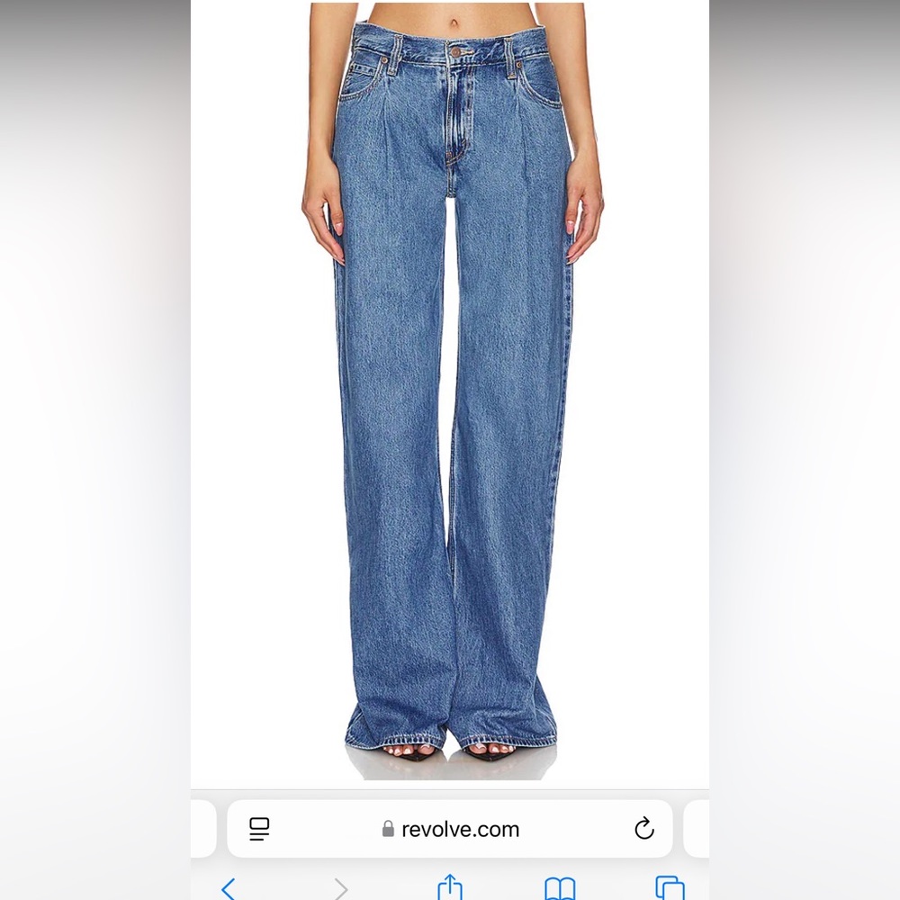 Levi’s Baggy Dad Wide Leg in Cause And Effect
